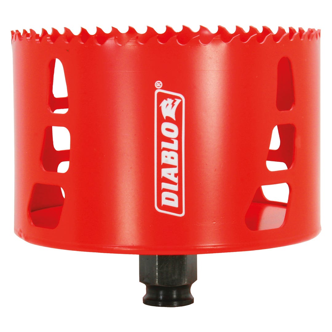 4-in. Bi-metal Hole Saw, Red