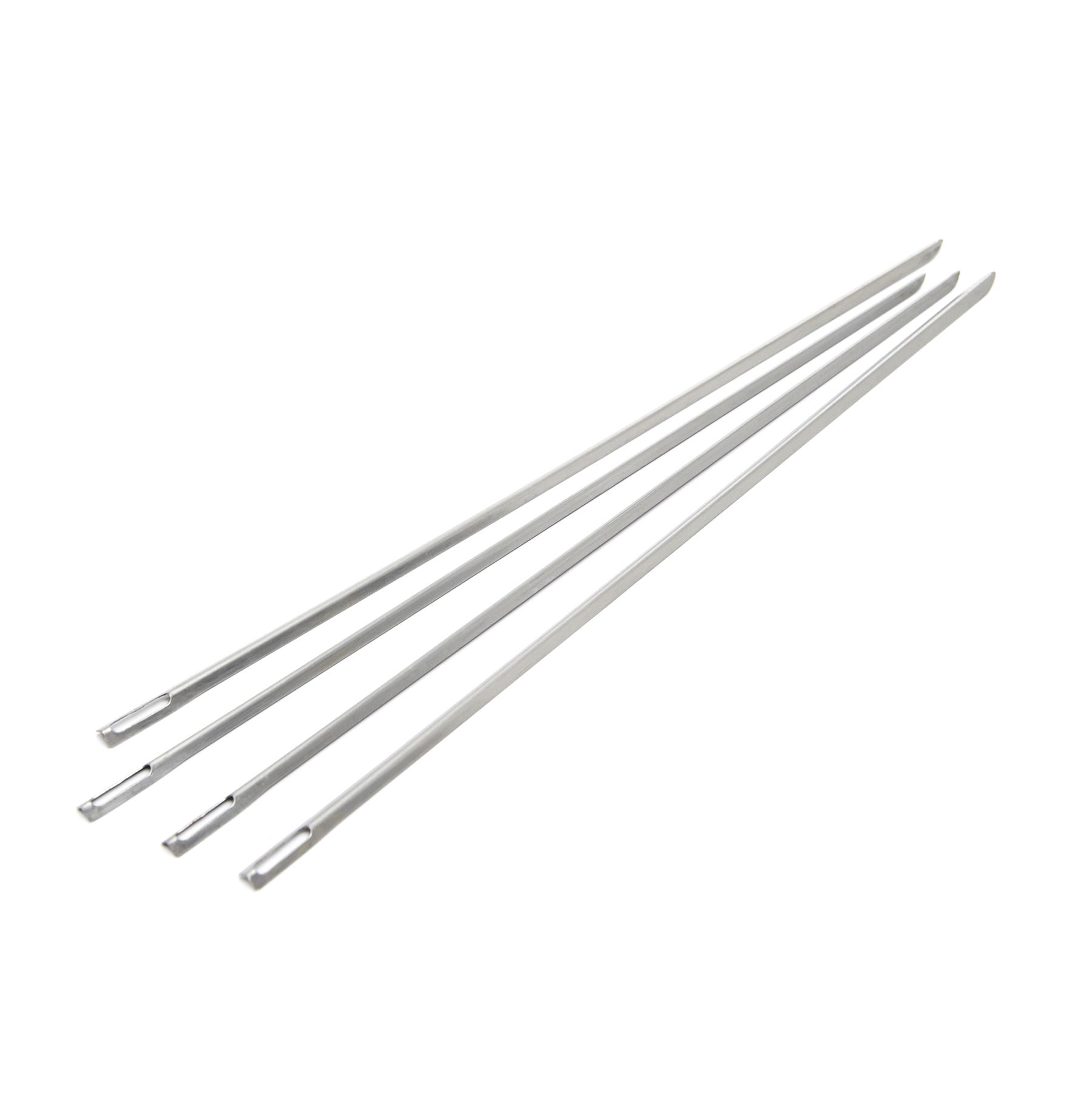 Grillpro 4 Piece V-Shaped Skewers Set, 15-in.