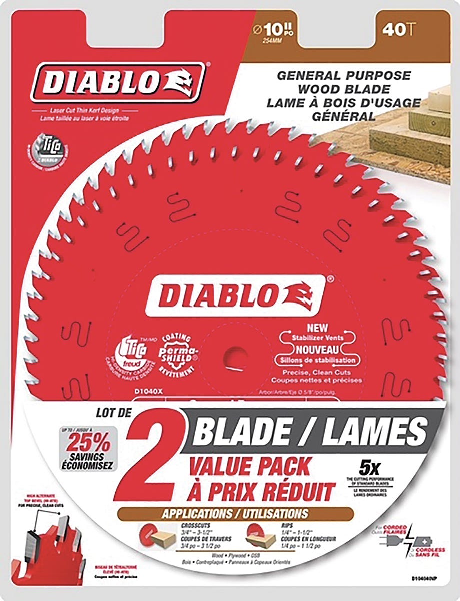 General Purpose 40-Tooth Blade
