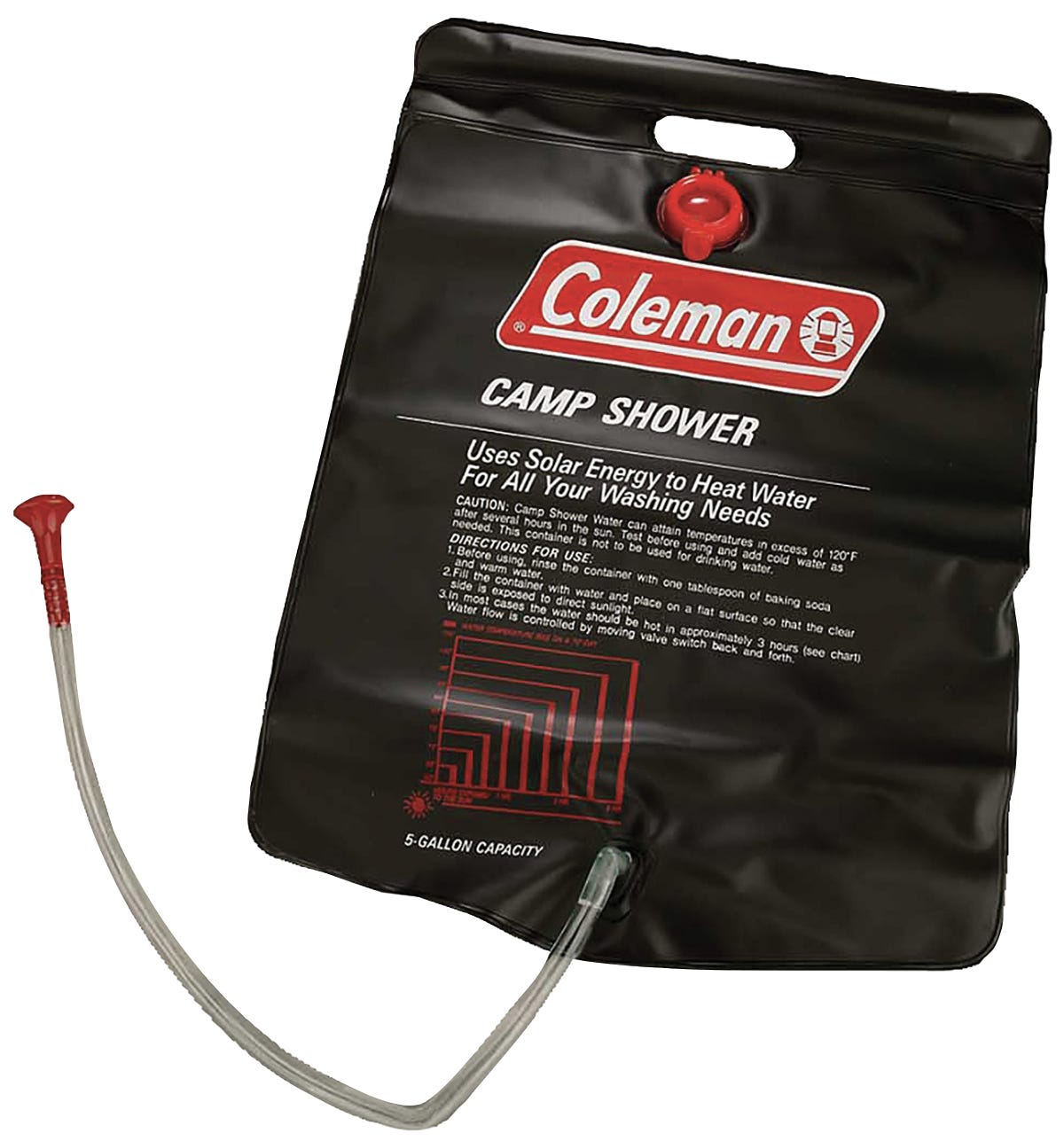 Camp shower, 5 gallons