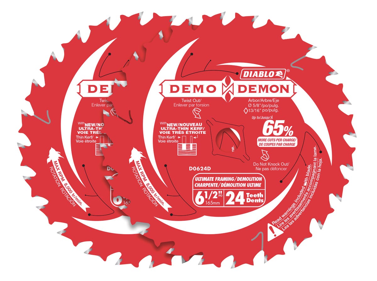 6-1/2" demo blade