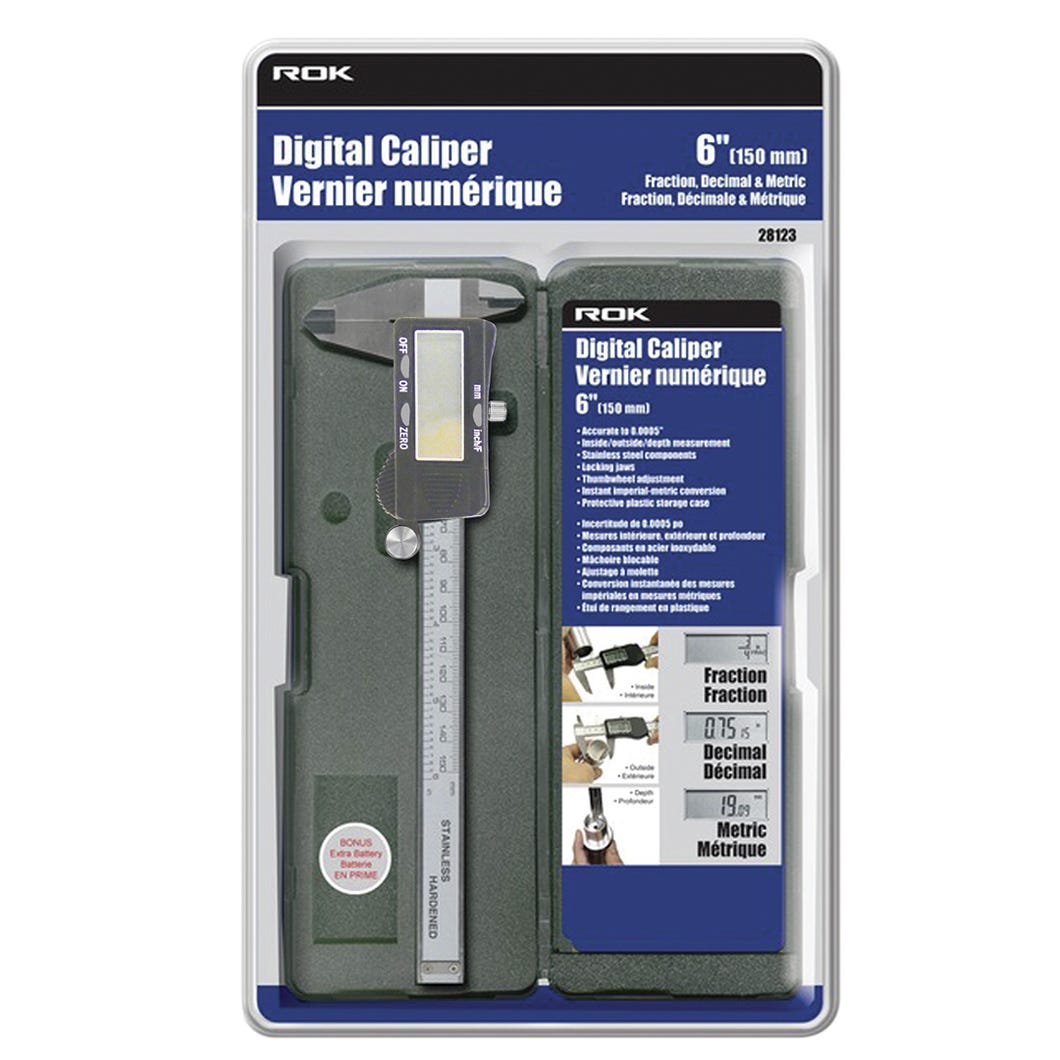 6-in digital caliper