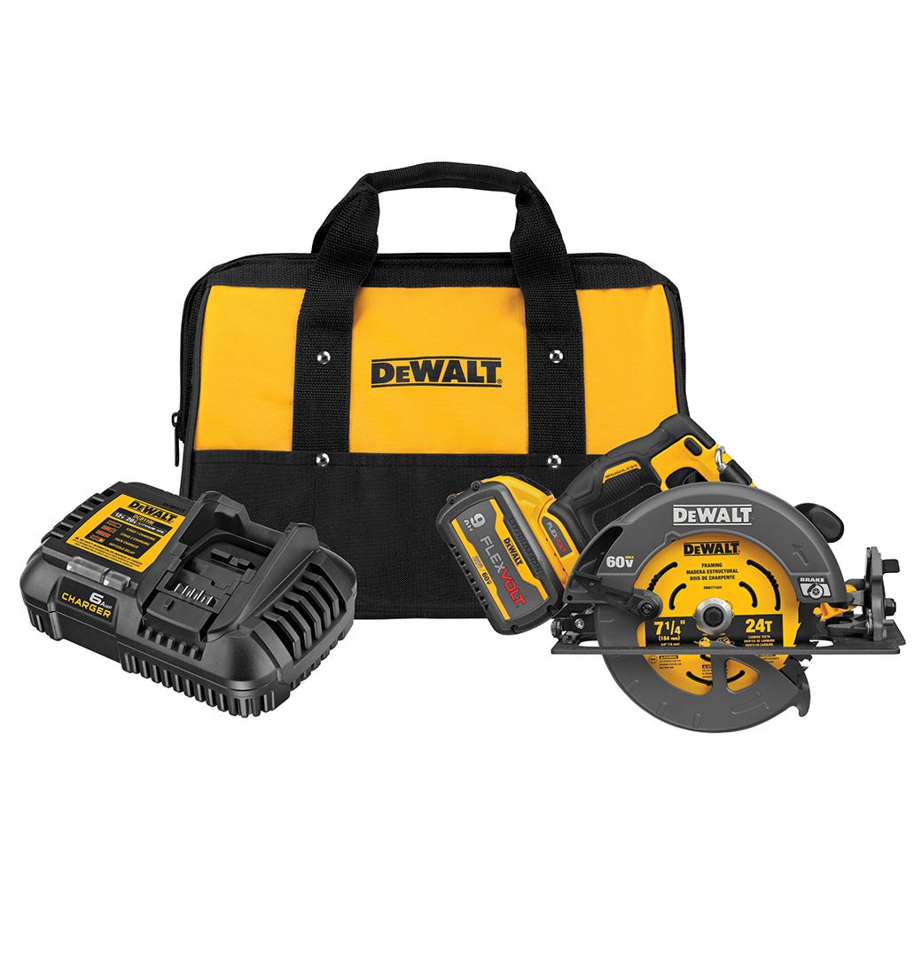 FLEXVOLT® BRUSHLESS Circular Saw Kit, 60 V, 7-1/4 in.