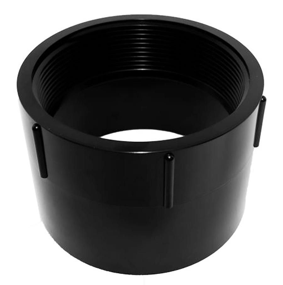 ABS Adapter Female X Fpt, 4-in.