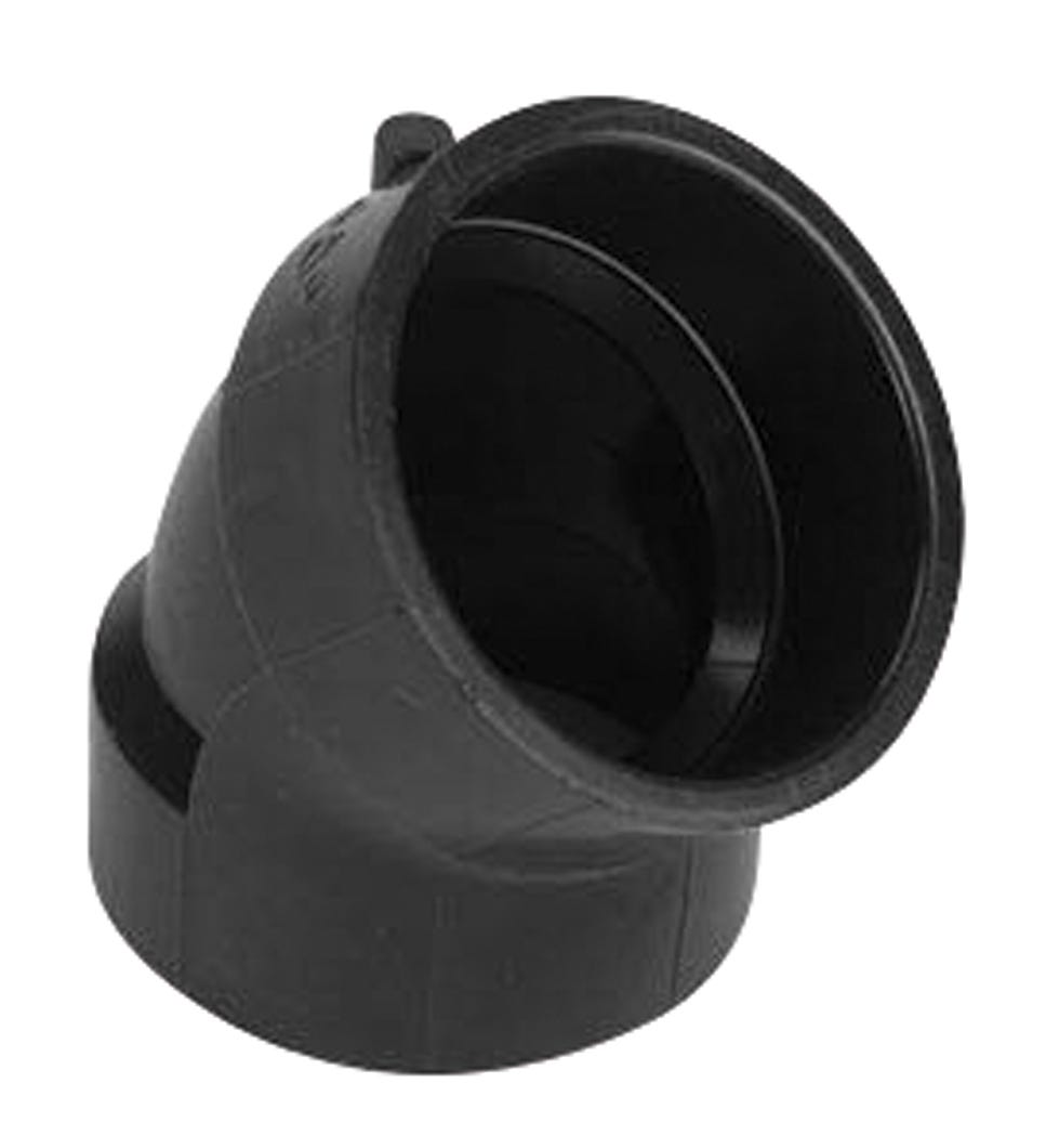 ABS Connector 45° Elbow, Astm, 4-in.
