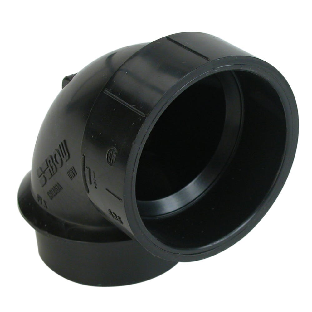 ABS Connector 45° Elbow Male, 1 1/2-in.