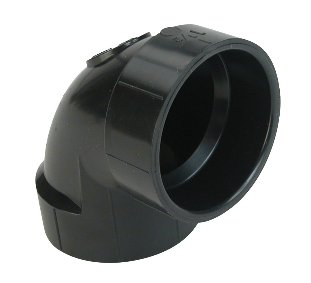 ABS Connector 90° Elbow, 4-in.