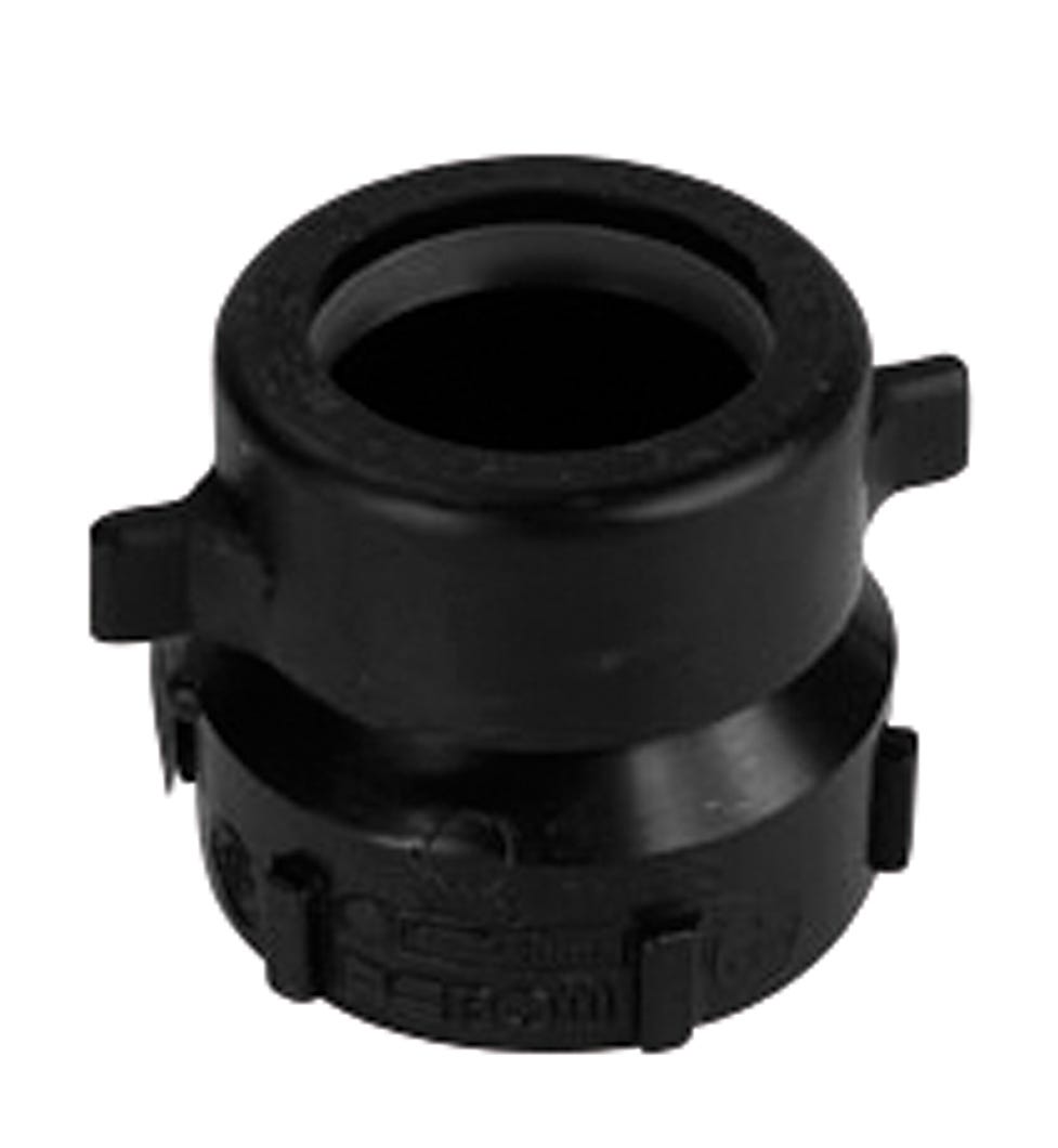 ABS Connector Adapter for Copper Pipes, 1 1/2-in.