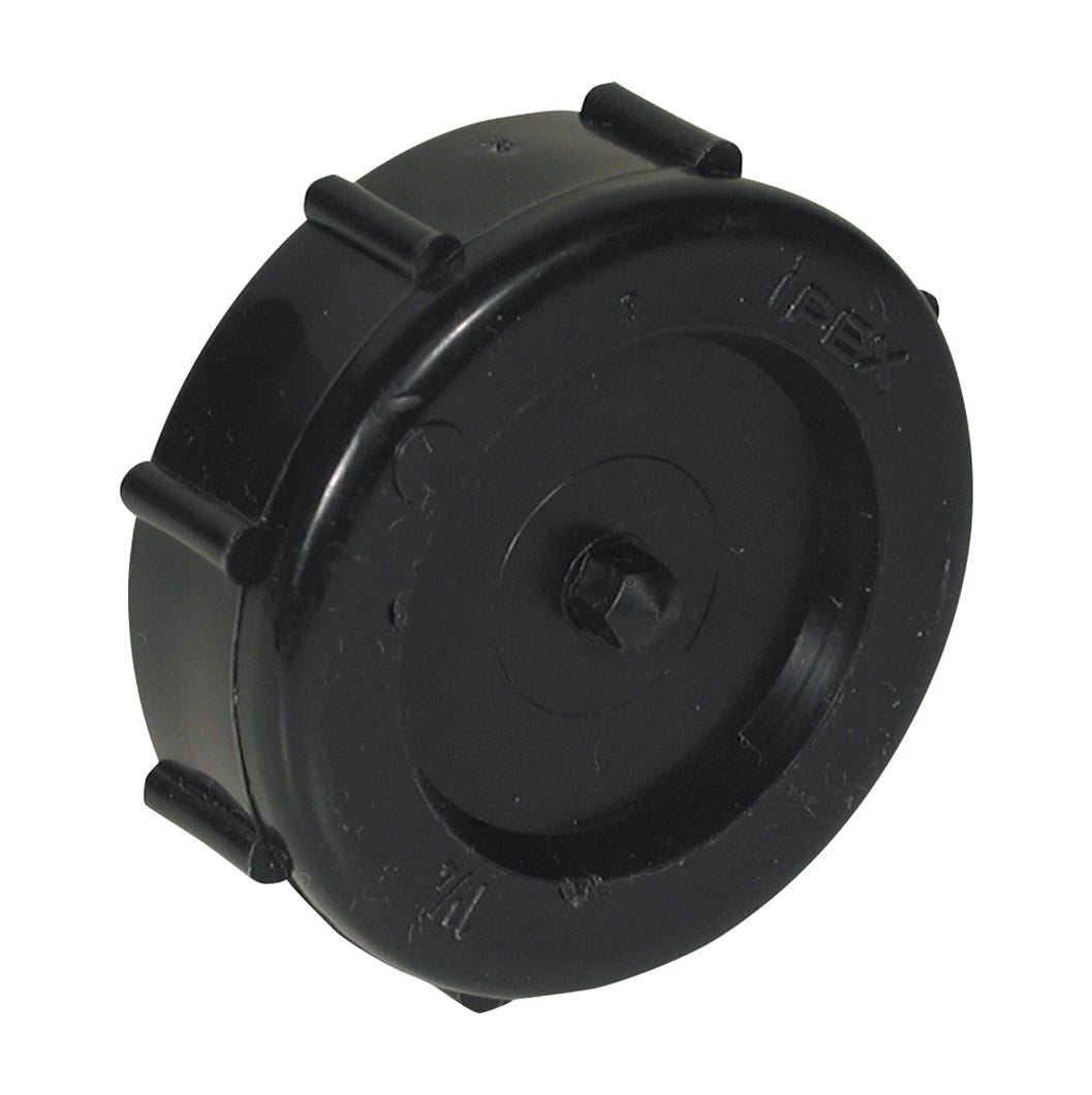 ABS Connector Cap for P-Trap, 1 1/4-in.