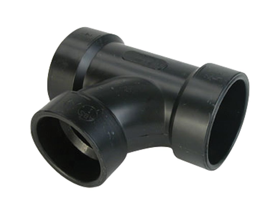 ABS Connector Sanitary Tee, 2-in. X 1 1/2-in. X 1 1/2-in.