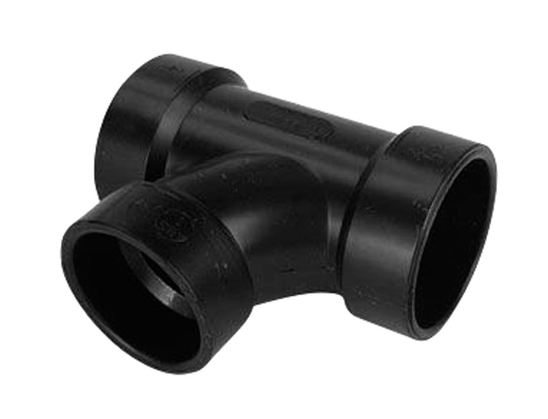 ABS Connector Sanitary Tee, 4-in. X 4-in. X 2-in.