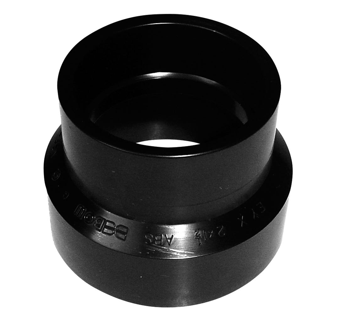 ABS Fitting Reducing Coupling, 4-in. X 3-in.