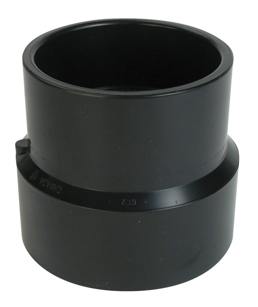 ABS Sewer Adapter F X F, 4-in. X 3-in.