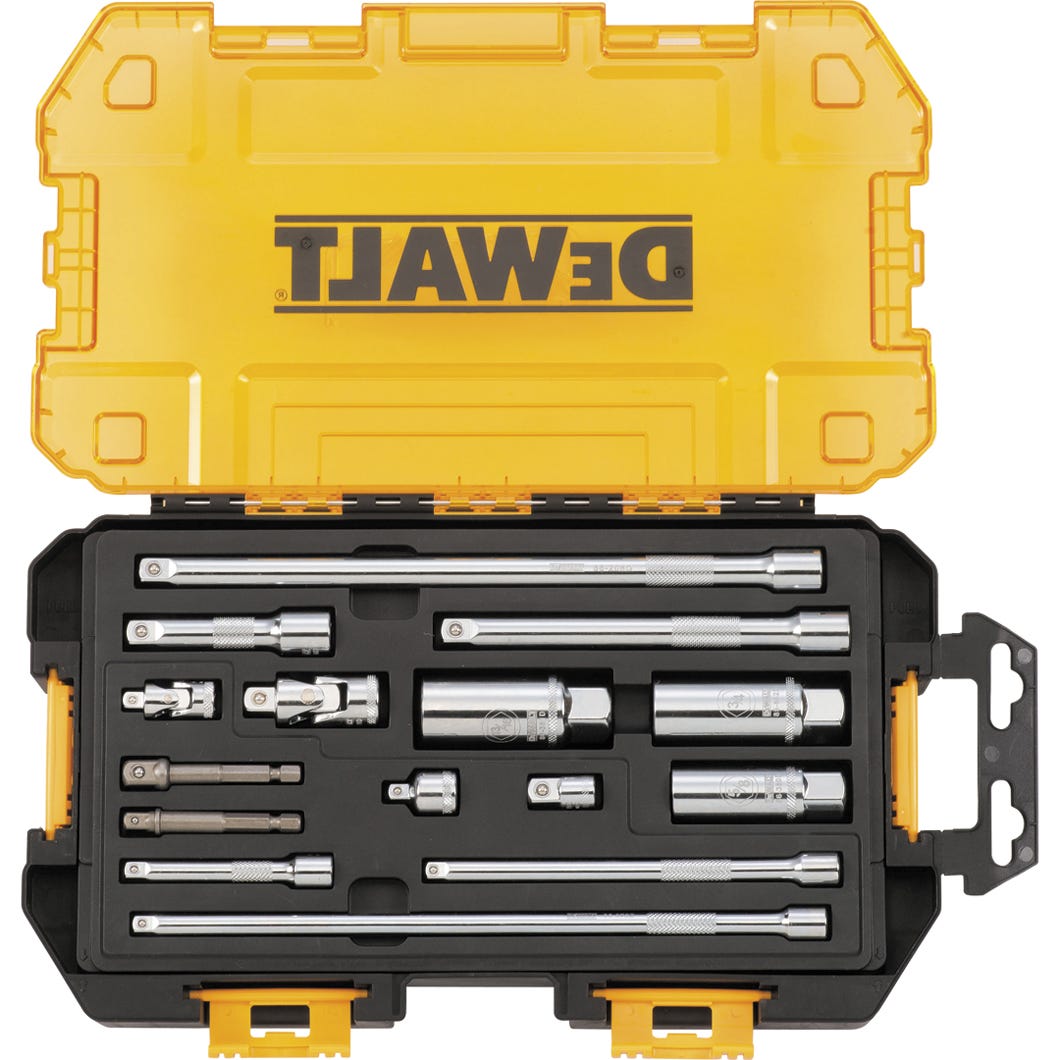 Accessories set for ratchet with tough box