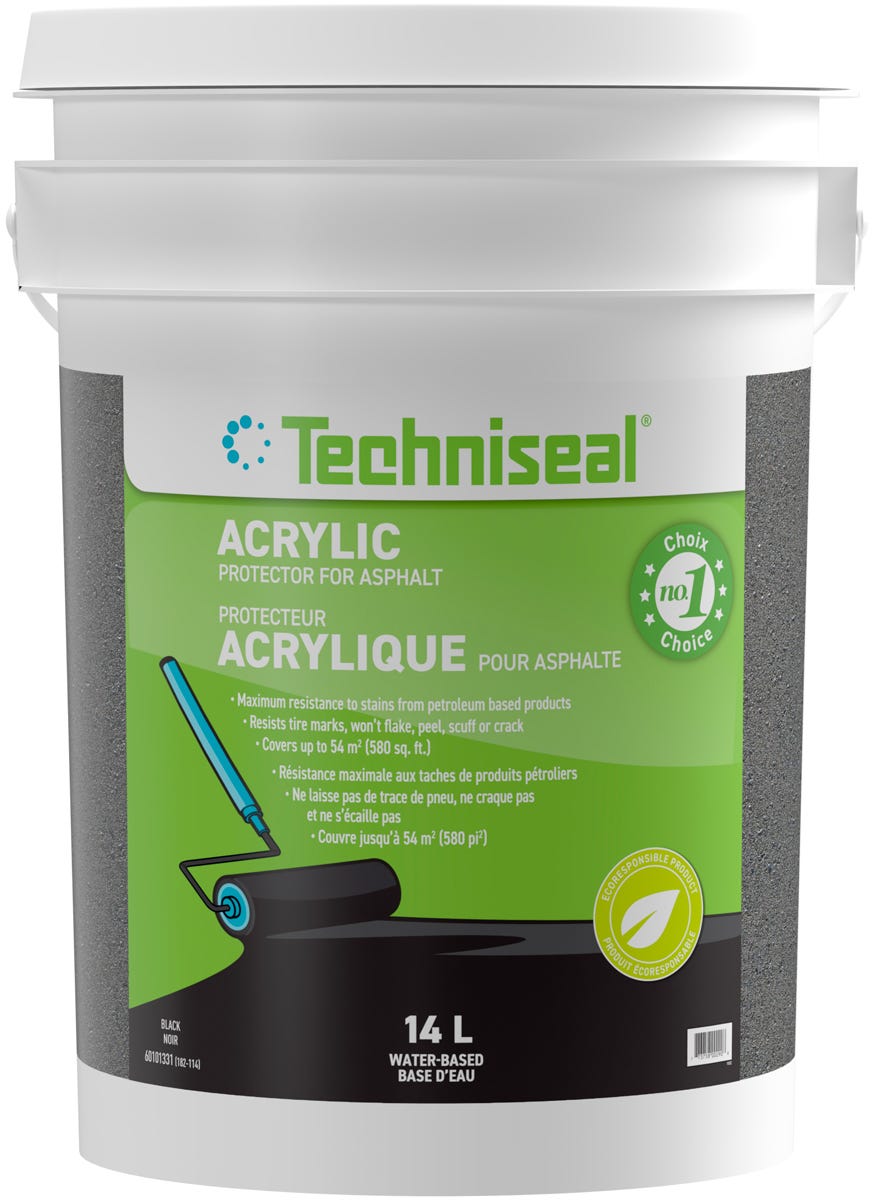 Acrylic Protector for Asphal, Grade 1, Water-Based, 14 L