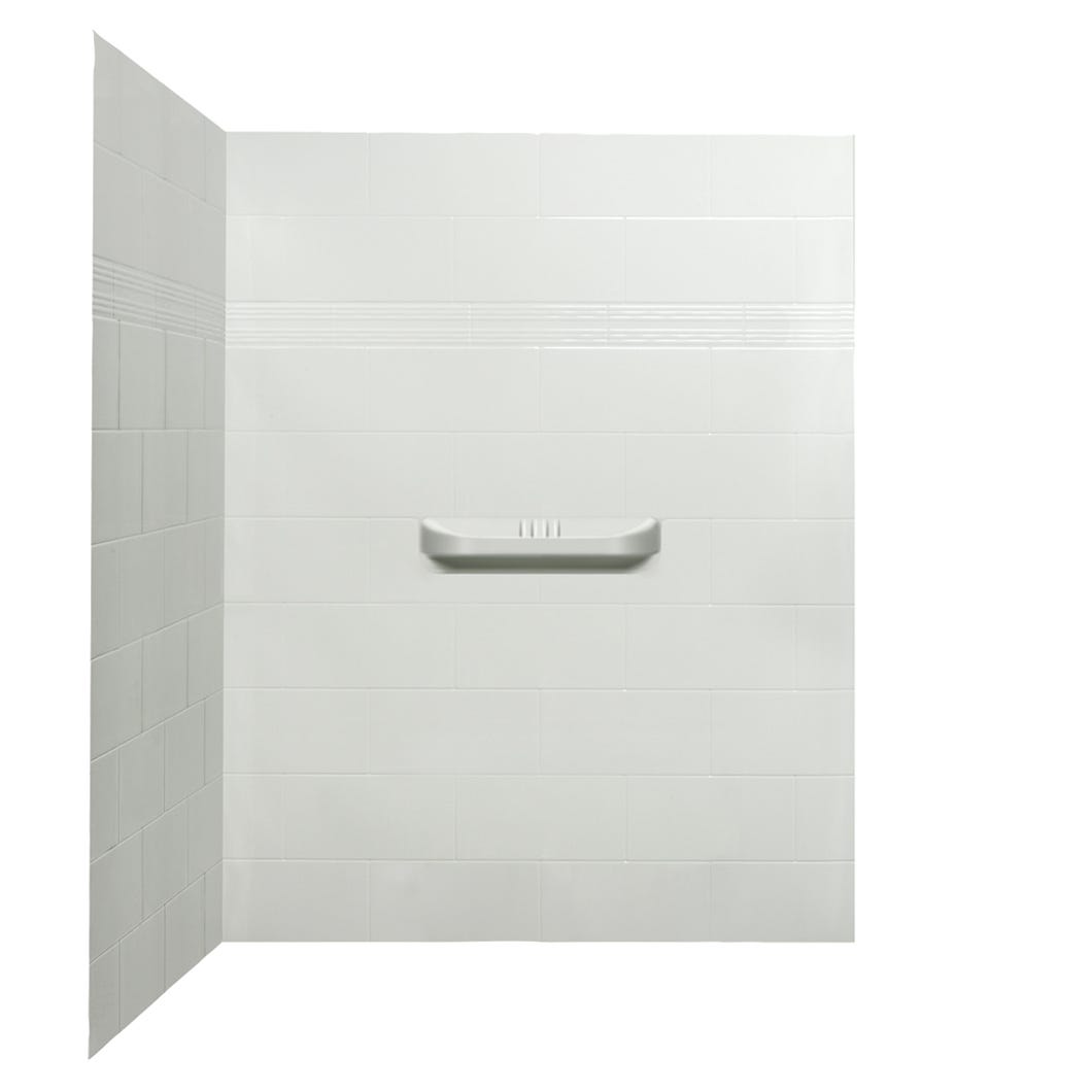 Acrylic shower wall