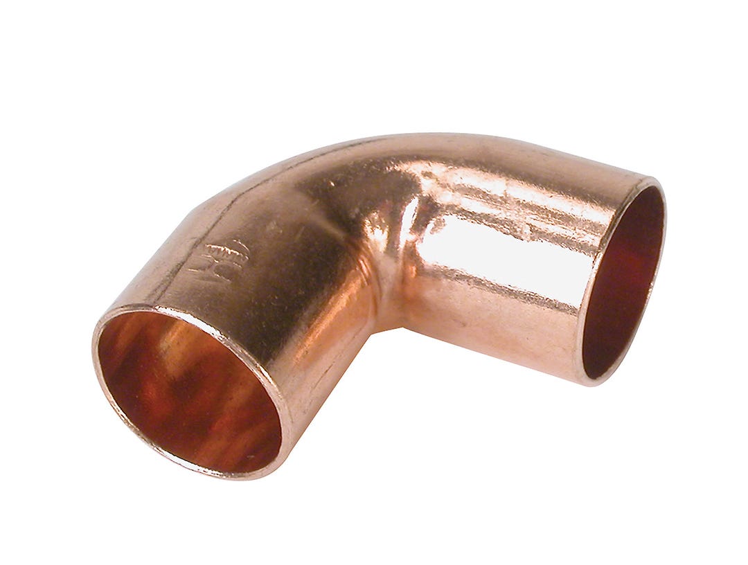 Adapter 90° Elbow, Copper, 1/2-in.