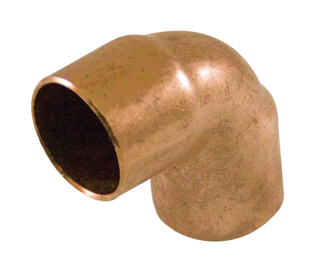 Adapter 90° Elbow, Copper, 1In.