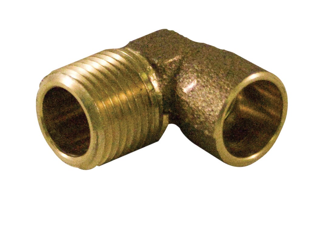 Adapter Copper 90° Elbow, 1/2-in.