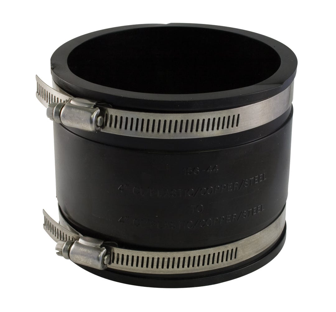 Adapter Flex Coupler, 4-in. X 4-in.