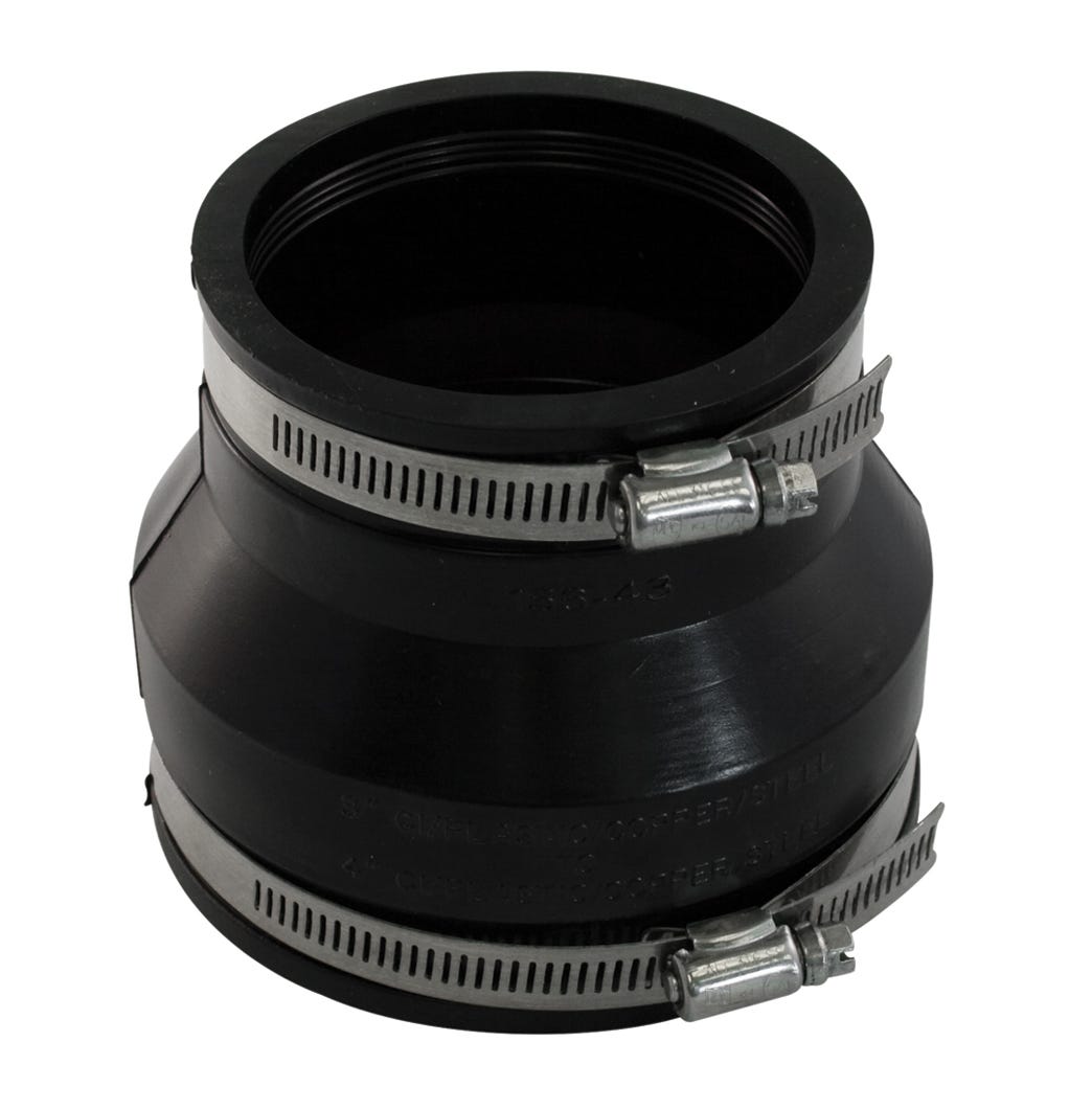 Adapter Flex Coupler, 6-in. X 4-in.