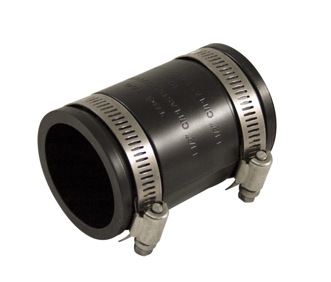 Adapter Flex Coupler, 1 1/In. X 1 1/In.