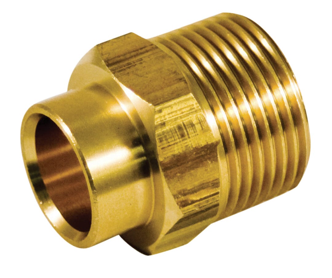 Adapter Male, Lead-Free, 3/4-in. X 1/2-in.