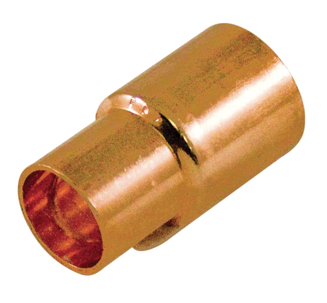 Adapter Reducer Coupler, Copper, 1In. X 3/4-in.