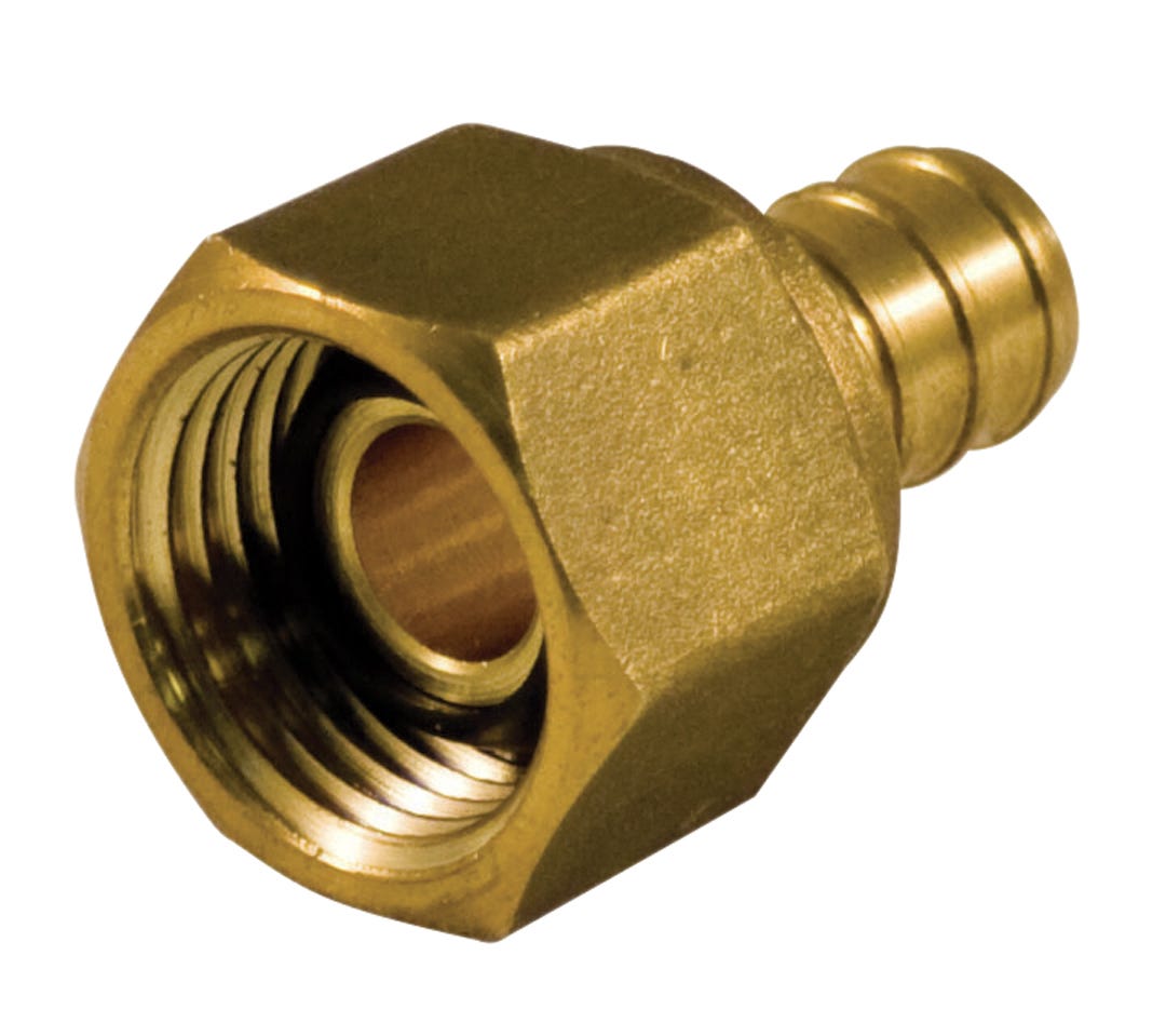 Adapter Sink, Pex, Plastic Nut, 3/4-in.