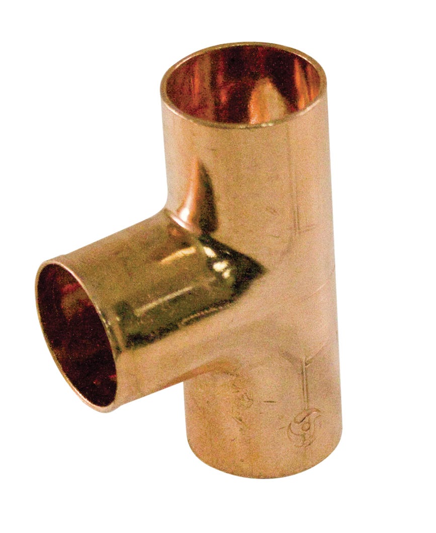 Adapter Tee, Copper, 1In.