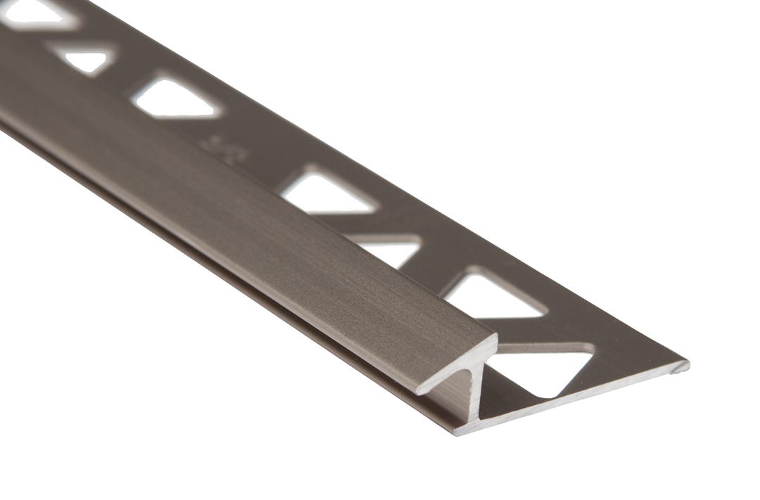 Adapter Tile, Aluminum, 3/8-in. X 8-ft.