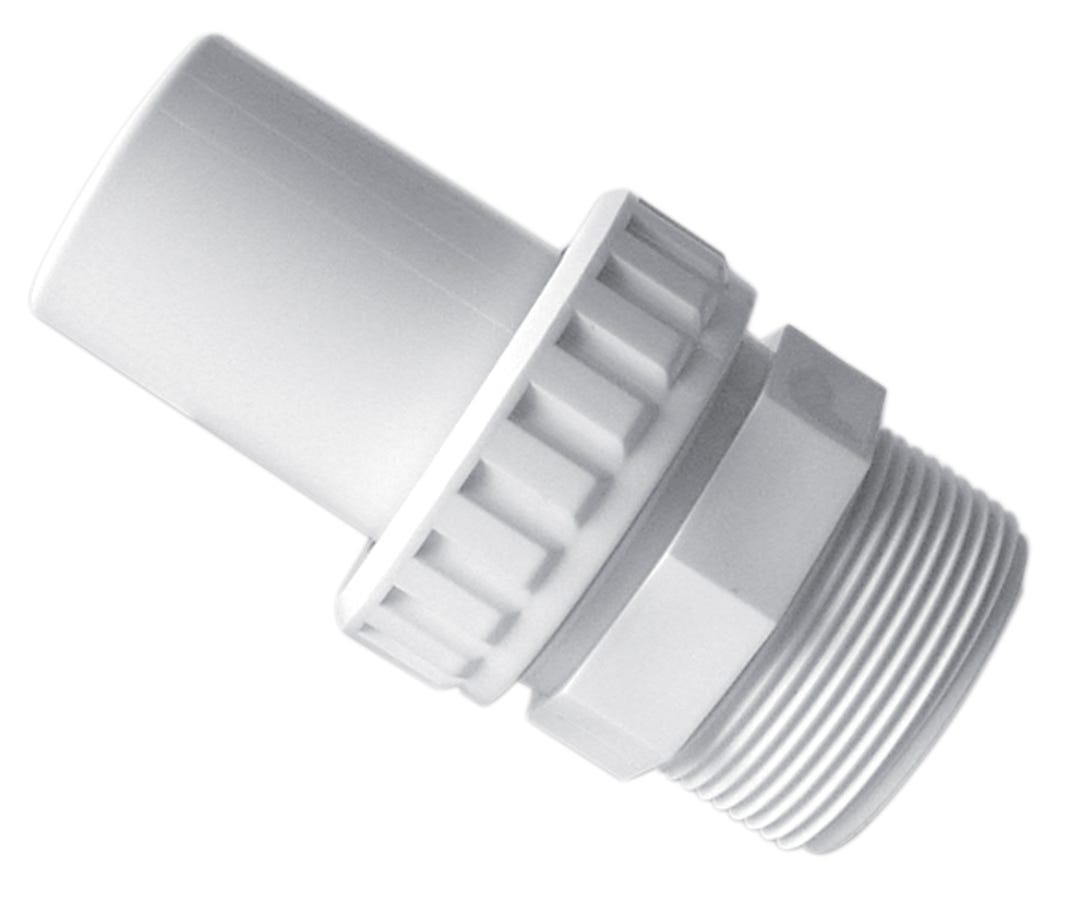 Male Threaded Adapter, Smooth, 1 1/2-in.