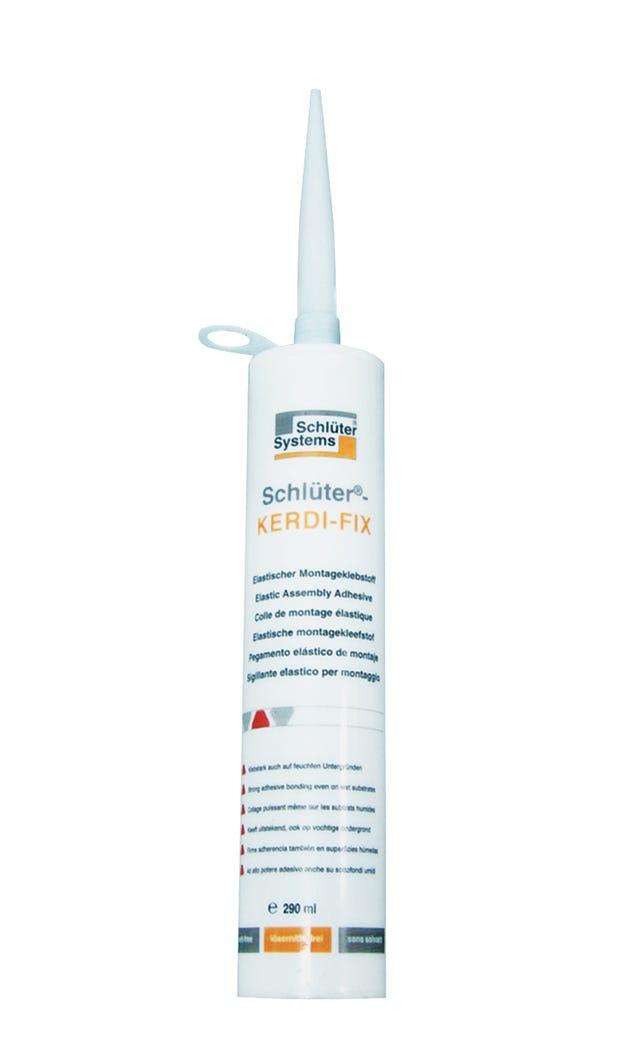 Single-component sealing and bonding compound, Grey, 290 ml