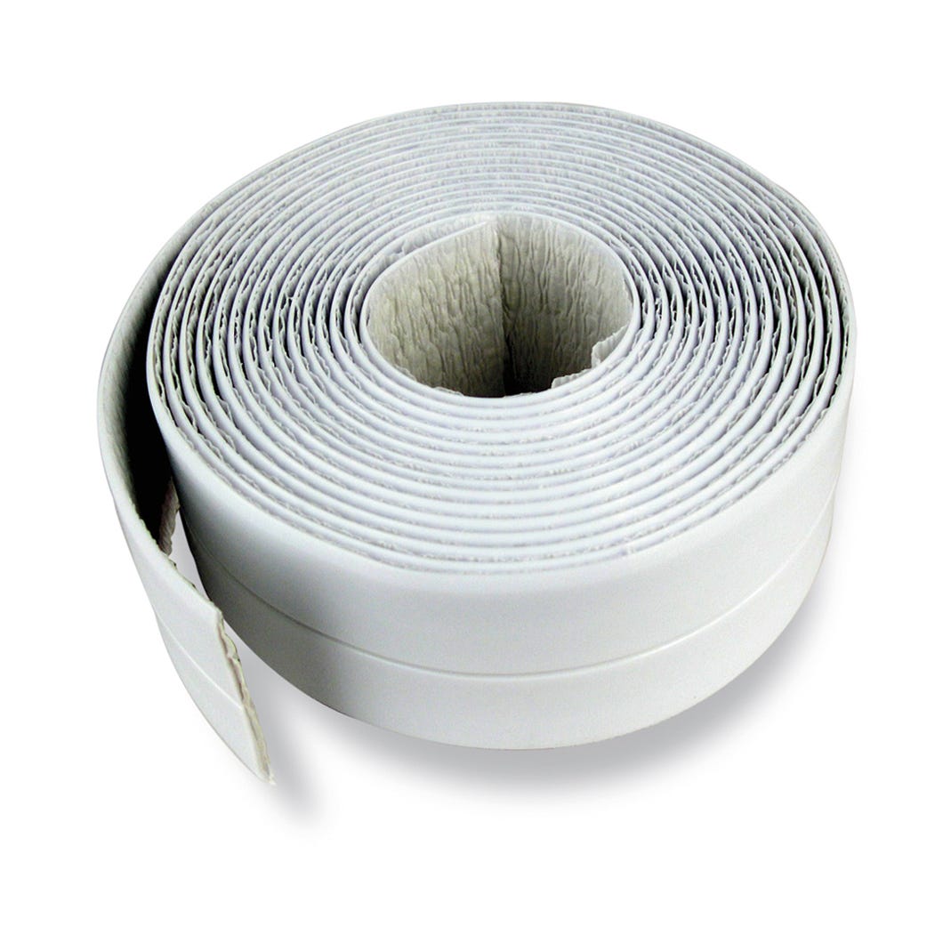 Adhesive sealer for wide gap for tub / wall