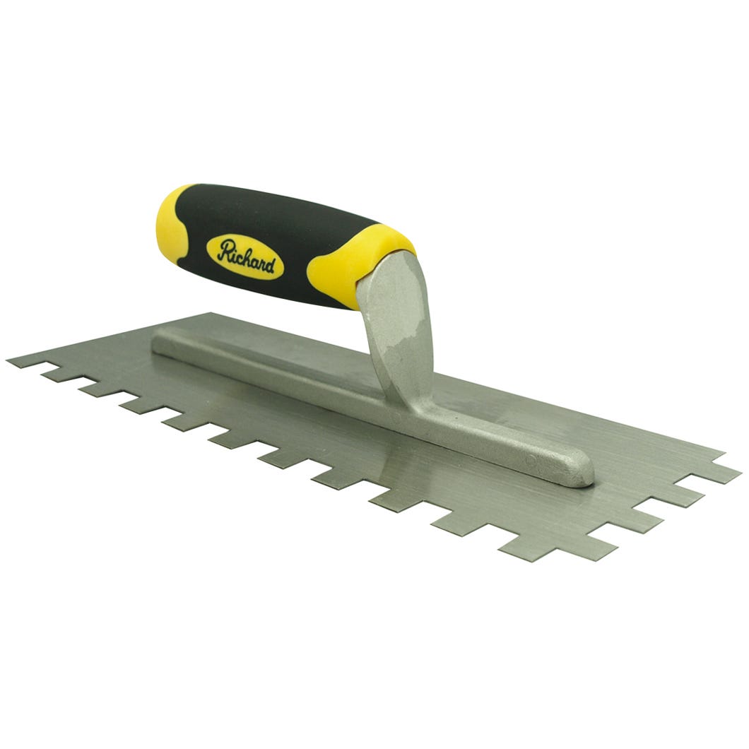 Adhesive trowel Square" notch"