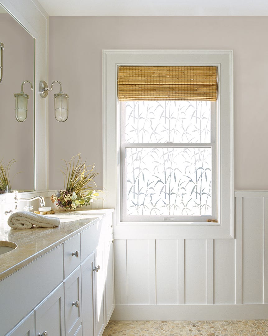 Fablon Light Bamboo, White