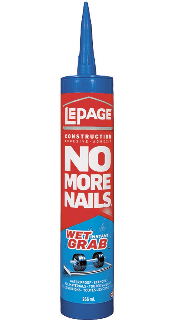 No More Nails, Wet Grab, Waterproof, 266ml