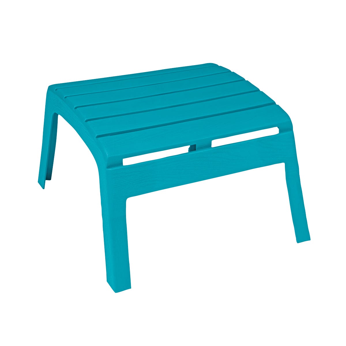 Adirondack Ottoman, 19.75 in. x 13 in. x 23 in., intense teal