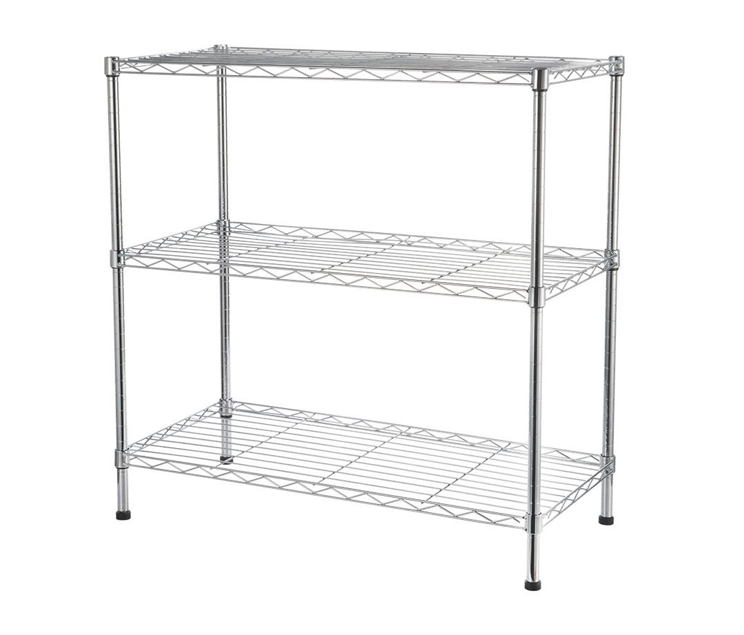 4-Shelf Adjustable Wire Shelving, 29.5-in. X 29.5-in.