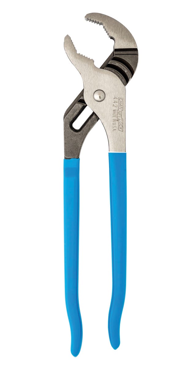V-Jaw Tongue and Groove Pliers, 12-in.