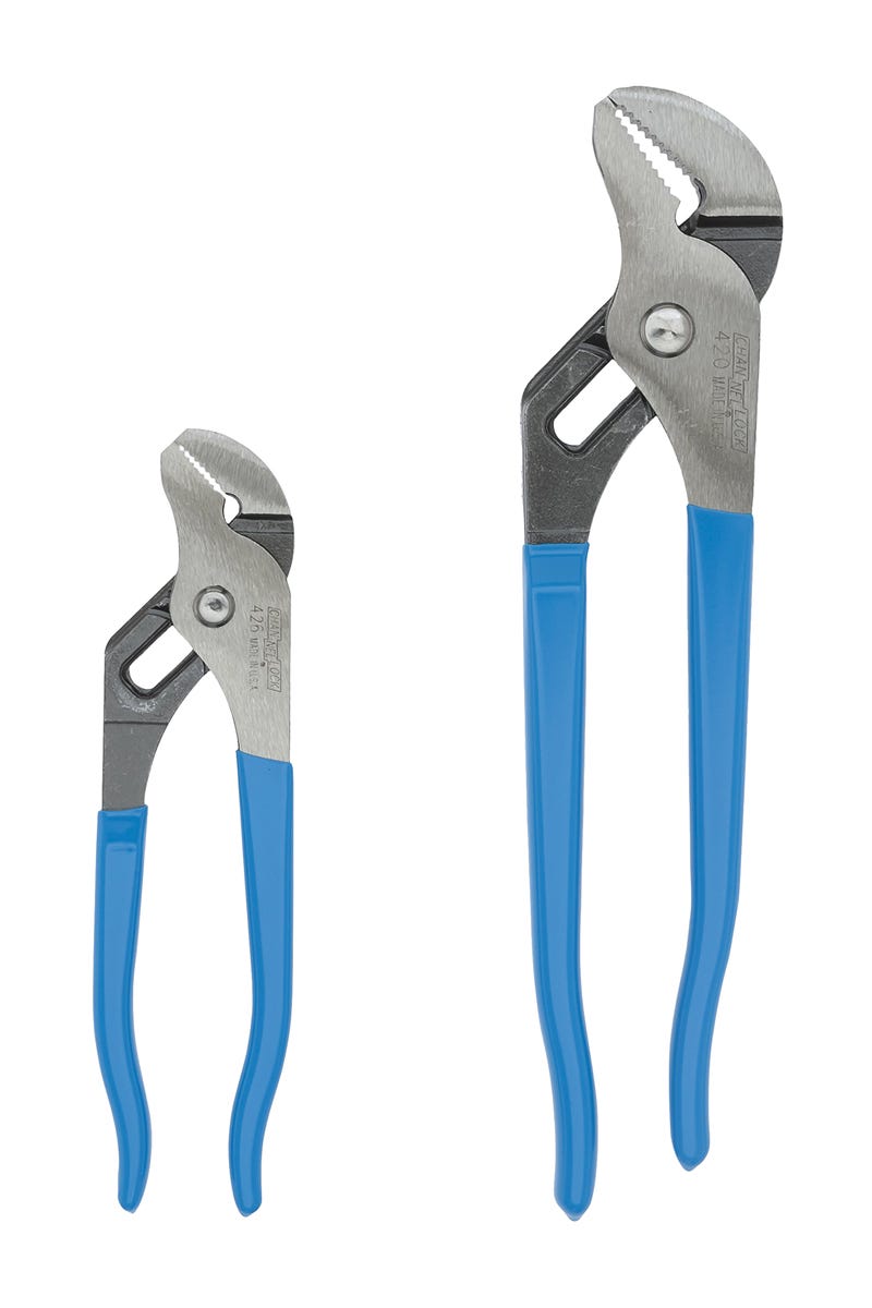 Straight Jaw Tongue and Groove Pliers, 6.5-in. and 9.5-in.