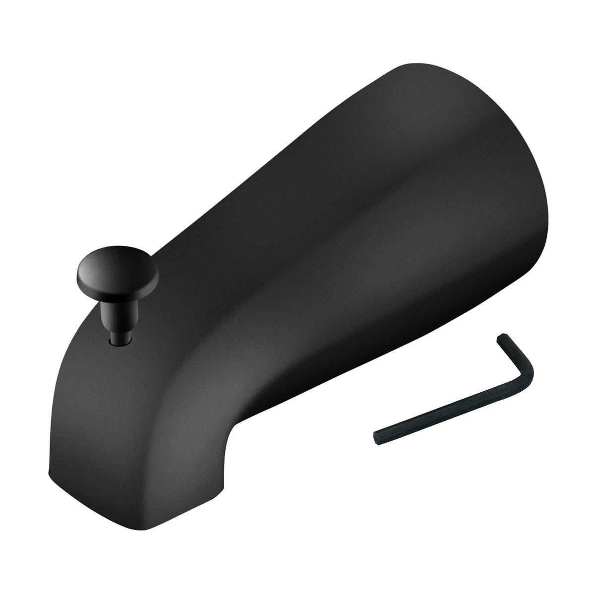 Adjustable tub spout