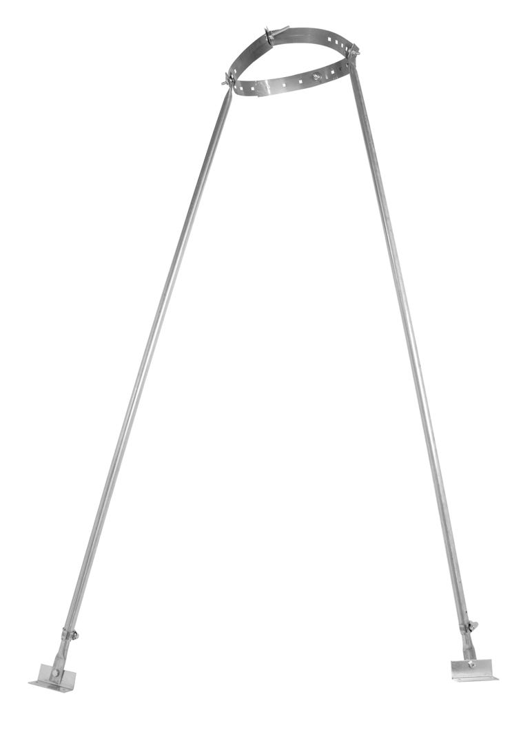 Adjustable Universal Roof Guy Kit, Max. 5-Ft. to 8-Ft.