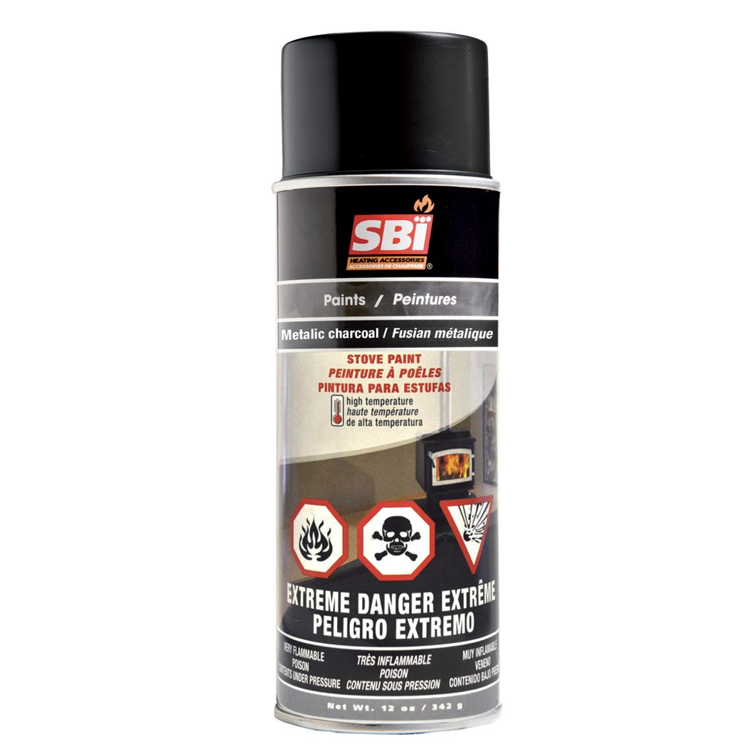 Aerosol paint for stove
