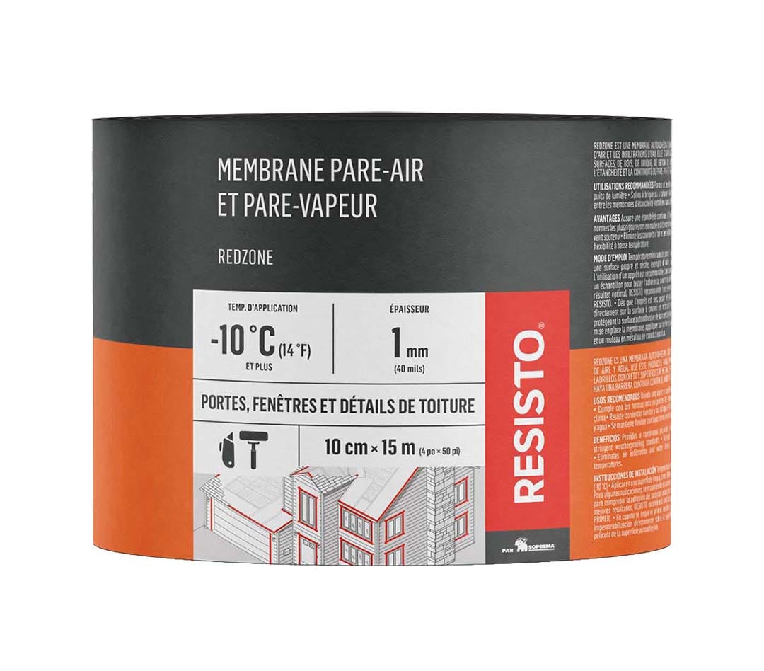 Air Barrier/Waterproofing Membrane, 4-in. X 50-ft.