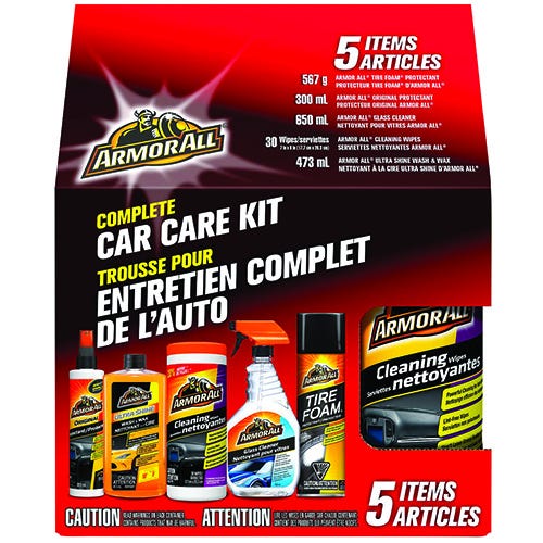 All car care kit 5 pieces