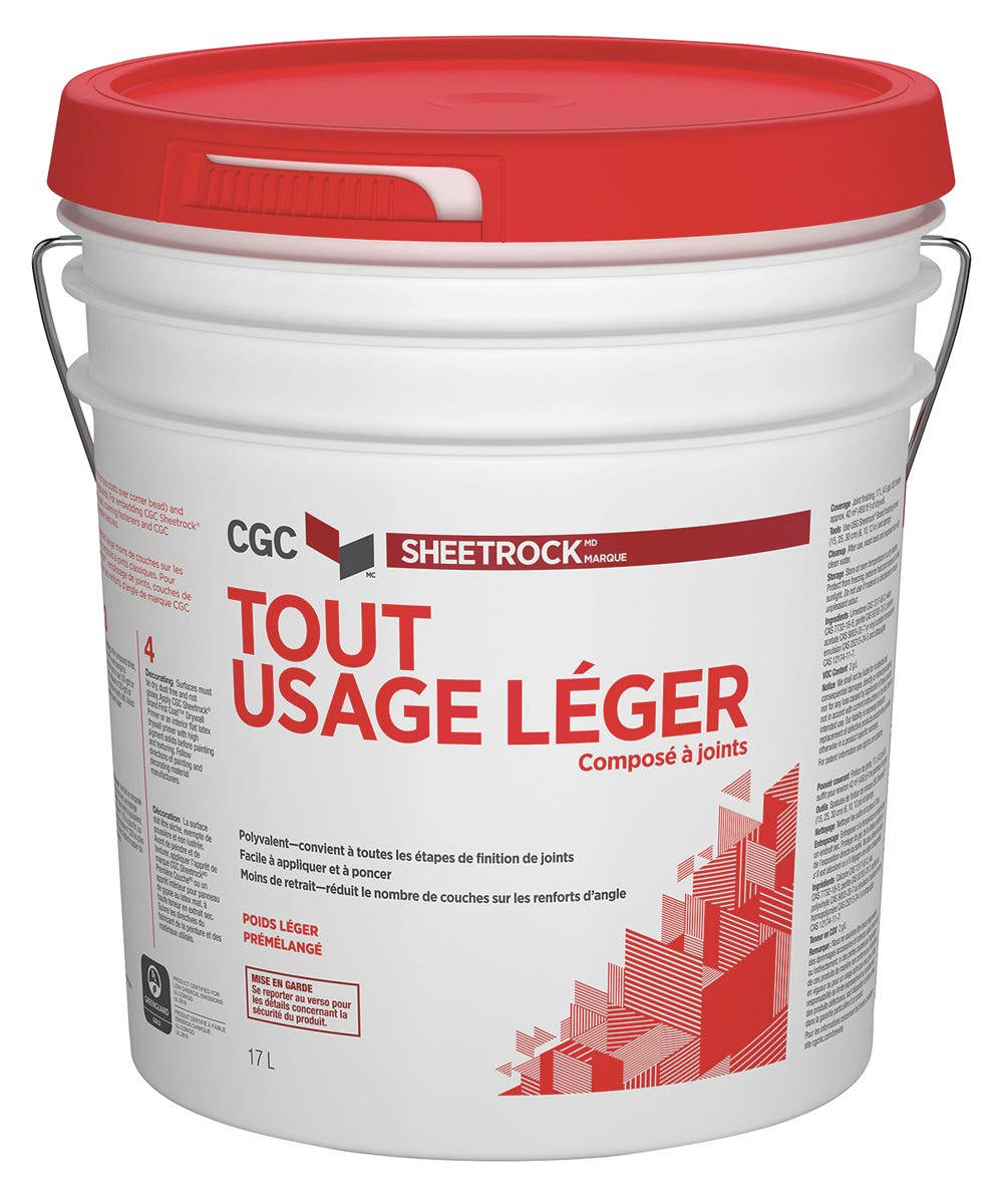 All Purpose Light Joint Compound, Ready to Use