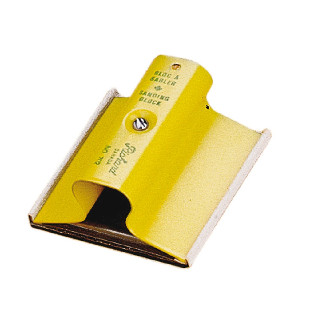 Aluminium sanding block