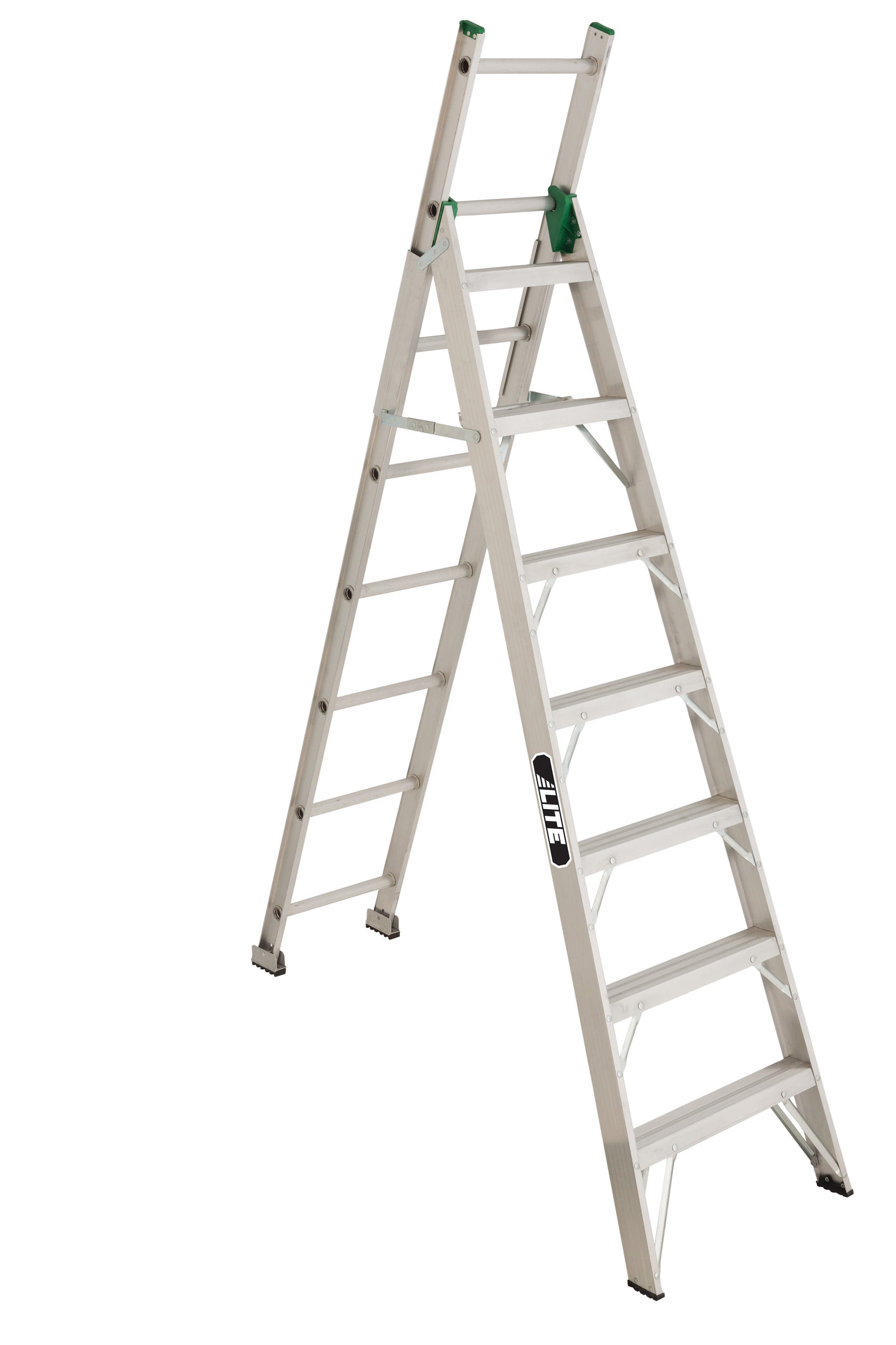 Aluminum Multi-Function Ladder, 8' to 13', Grade 2
