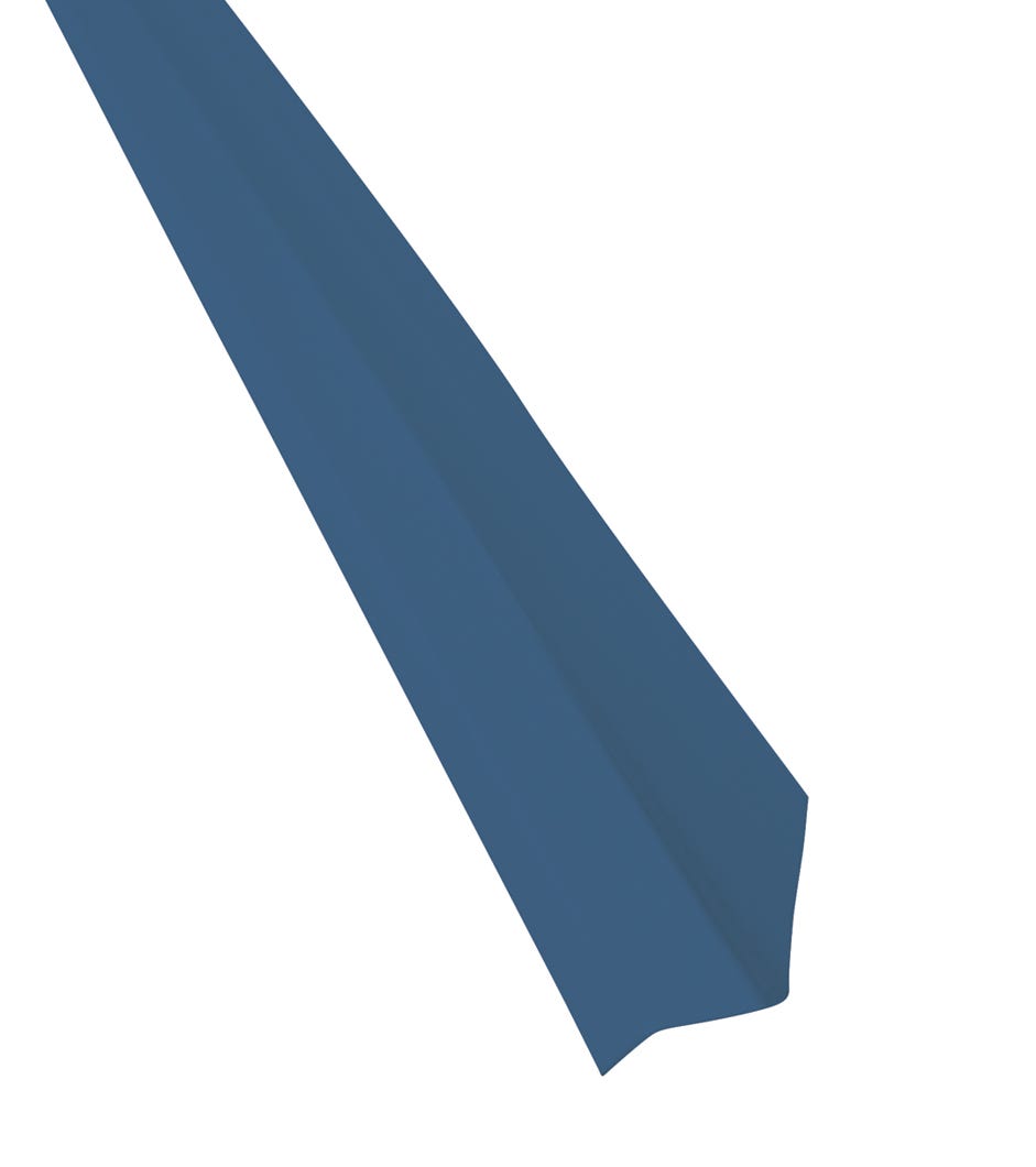 Aluminum Drip Moulding for CanExel Siding, Midnight blue